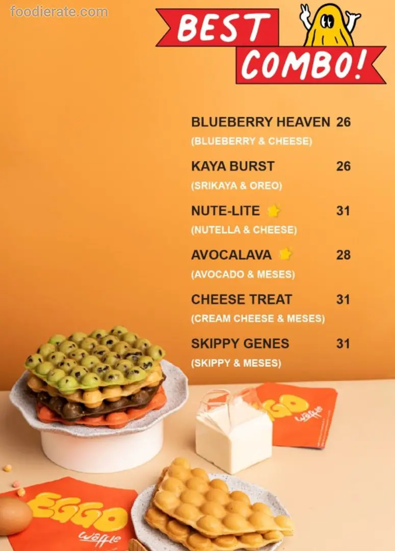 Daftar Harga Menu Eggo Waffle 2024 Foodierate