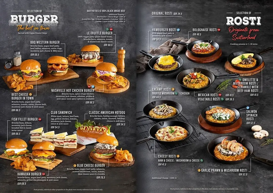 Daftar Harga Menu B'Steak Grill & Pancake 2024 | Foodierate