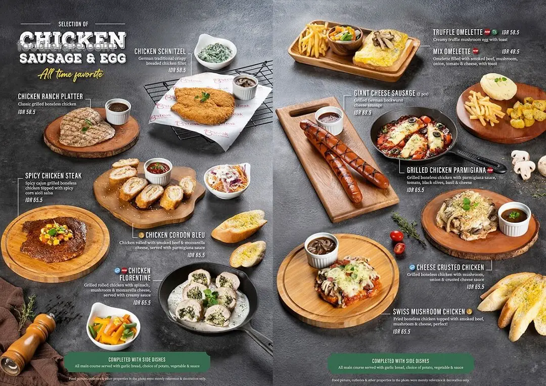 Daftar Harga Menu B'Steak Grill & Pancake 2024 | Foodierate