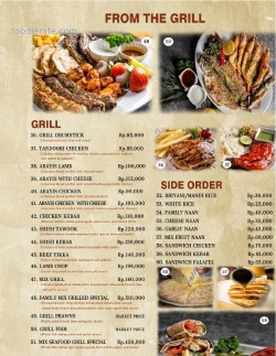 Daftar Harga Menu Lebanon Restaurant