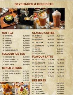 Daftar Harga Menu Lebanon Restaurant