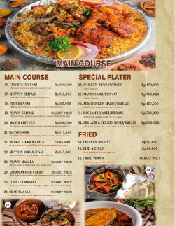 Daftar Harga Menu Lebanon Restaurant