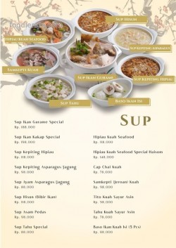 Daftar Harga Menu Mutiara Traditional Chinese Food