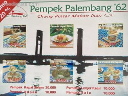 Daftar Harga Menu Pempek Palembang 62