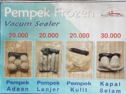 Daftar Harga Menu Pempek Palembang 62