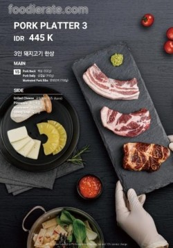 Daftar Harga Menu Sookdal Premium Korean BBQ