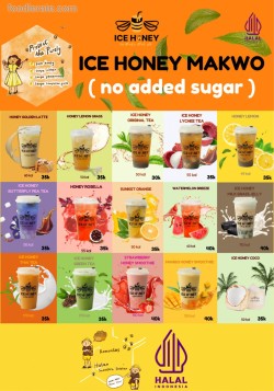 Daftar Harga Menu Ice Honey by Madu Mak Wo