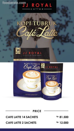 Daftar Harga Menu JJ Royal Coffee