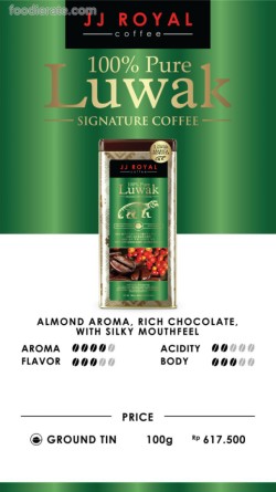 Daftar Harga Menu JJ Royal Coffee