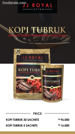 Daftar Harga Menu JJ Royal Coffee