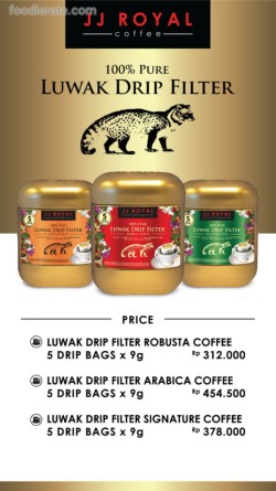 Daftar Harga Menu JJ Royal Coffee