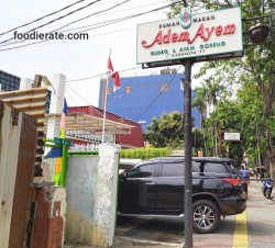 Lokasi Restoran RM Adem Ayem di Gambir