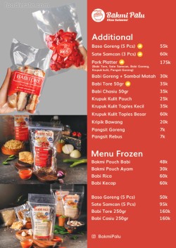 Daftar Harga Menu Bakmi Palu Khas Sulawesi