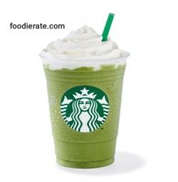 Green Tea Cream Frappuccino Starbucks Coffee
