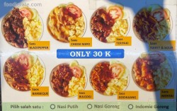 Daftar Harga Menu CK Rice Bowl