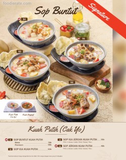 Daftar Harga Menu 30 Bumbu by Chop Buntut