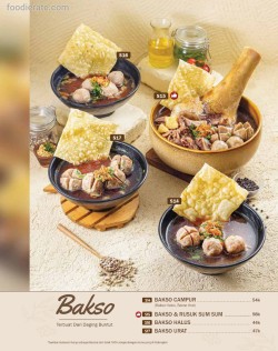 Daftar Harga Menu 30 Bumbu by Chop Buntut