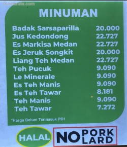 Daftar Harga Menu Kwetiau Goreng Sapi Manalagi