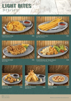 Daftar Harga Menu Pan Cafe