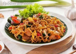 Mie Goreng Ati Ampela Ayam Munik