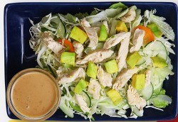 Menu Chicken Avocado Salad Ramen 1