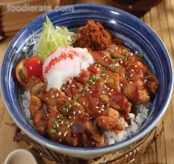 Chicken Teriyaki Don With Onsen Egg Sushi Go!