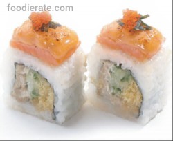 Crispy Salmon Mentai Roll Sushi Go!