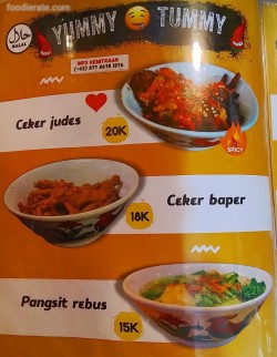 Daftar Harga Menu Bakso Baper Miss Judes