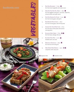 Daftar Harga Menu Nam Thai Kitchen & Bar