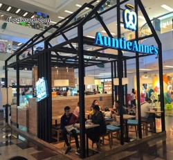 Suasana Restora Auntie Anne's Mall Ciputra Grogol