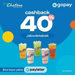 Promo Chatime GoPay