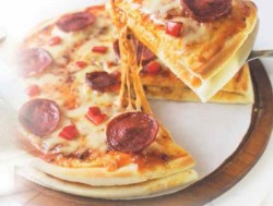 Pizza Double Decker Papperoni Zangrandi Grande