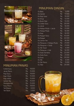 Daftar Harga Menu Ayam Goreng Ny. Suharti