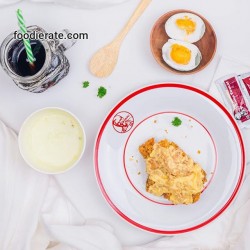 Salted Egg Chicken Combo : 1 Pc Ayam + Nasi + Pepsi KFC