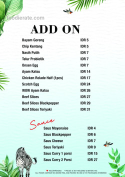 Daftar Harga Menu De Mandailing Cafe N Eatery