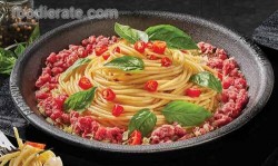 Spaghetti Beef Basil Platinum Grill