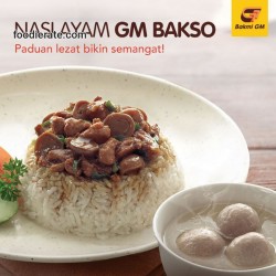Nasi Ayam Gm Bakso Bakmi GM