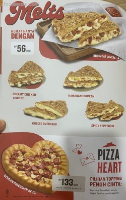 Daftar Harga Menu Pizza Hut