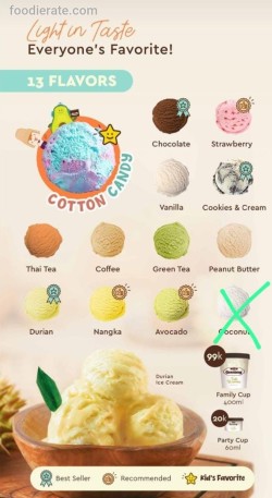 Daftar Harga Menu Ice Cream Gentong