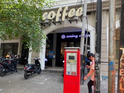 Lokasi Aming Coffee di Raffles Square