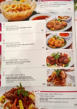 Daftar Harga Menu Suan Thai