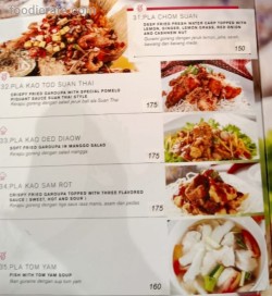 Daftar Harga Menu Suan Thai