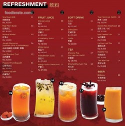 Daftar Harga Menu Din Tai Fung Chef's Table