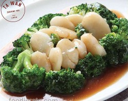 Brokoli Scallop Saus Tiram Ta Wan