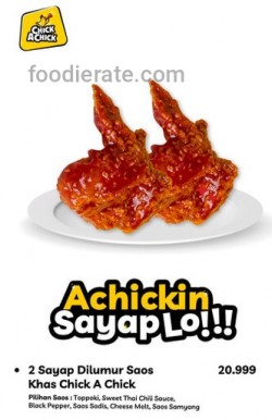 Daftar Harga Menu Chick a Chick