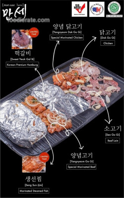 Daftar Harga Menu Manse Korean Grill