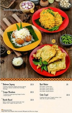 Daftar Harga Menu Kembang Kawung