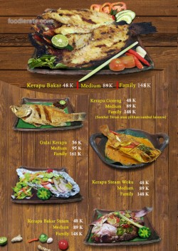 Daftar Harga Menu Terminal Ikan Resto