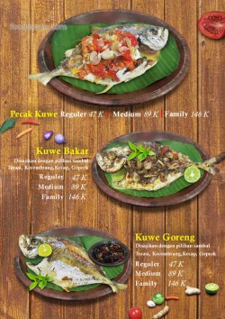 Daftar Harga Menu Terminal Ikan Resto