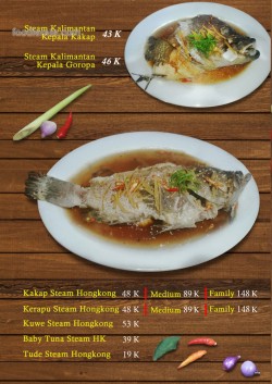 Daftar Harga Menu Terminal Ikan Resto